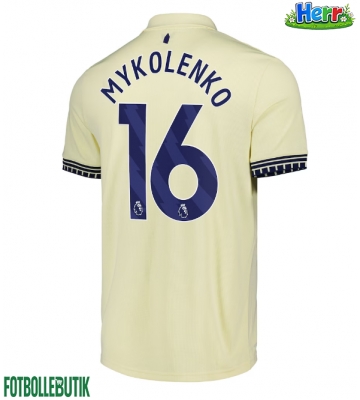 Everton Vitaliy Mykolenko #16 Bortatröja 2025-26 Kortärmad